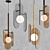 Modern Chic Megalith Pendant Lamps 3D model small image 3