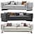 Premium Design Howard Sofa in Stunning Corona Render 3D model small image 1