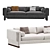 Premium Design Howard Sofa in Stunning Corona Render 3D model small image 2