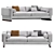 Premium Design Howard Sofa in Stunning Corona Render 3D model small image 4