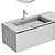 Belinza Vision 120 Ice Blue Vanity 3D model small image 3