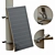 Solar Panel on Pole 3D model small image 1