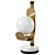 Sleek Palm Springs Table Lamp 3D model small image 1