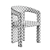 Modern Chair from Konyshev 3D model small image 6