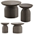 Colombo Big Bom & Slim Tables 3D model small image 1