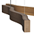 Passion 4 Wood Pendant Light 3D model small image 3