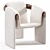 Sari Lounge Armchair 3D Model 3D model small image 1