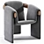 Sari Lounge Armchair 3D Model 3D model small image 3