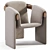 Sari Lounge Armchair 3D Model 3D model small image 4