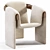 Sari Lounge Armchair 3D Model 3D model small image 5