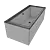 Modern Matte Amatrice Acrylic Bathtub 3D model small image 3