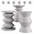 Essence 3-Piece Am.pm Table Set 3D model small image 3