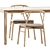  Elegant Valerie Chair and Neva Table 3D model small image 3