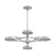 White Metal Pendant Chandelier TURNATO-from ImperiumLoft 3D model small image 3