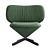 Modern Comfort: Tortuga Sancal Chair 3D model small image 4