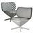 Modern Comfort: Tortuga Sancal Chair 3D model small image 7