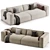 Modern Luxury Astor Sofa Design 3D model small image 1