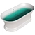 Astra Form Sharm Bathtub - Cast Marble 3D model small image 4