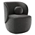 Elegant Ellipse E5.1 Armchair 3D model small image 2