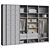 Organized Zara Home Wardrobe Storage 3D model small image 7