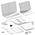 Apple Tech Desk Set 3D model small image 6