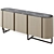 Modern Chic Sideboard Nashua 2 3D model small image 2