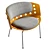 Elegant Barbara Chair for Restaurants 3D model small image 4