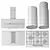 Maunfeld Modern Appliance Set Bundle 3D model small image 7