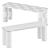  Serene Seating | PAUSE Bench 3D model small image 3
