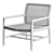 Teak Sabolla Armchair: Timeless Elegance 3D model small image 2