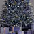 Festive Christmas Tree with Decorations 3D model small image 2