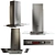 Bosch Stainless Hood Collection 3D model small image 5