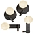 Modern ELVIN Lamp Set 3D model small image 1