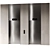 Modern Elevator Hall Wall Décor 3D model small image 1