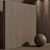 Seamless Oak Wood Set 3D model small image 4