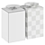 Sleek Modern Exhibitor Bin 3D model small image 3