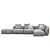 Bonaldo Peanut B Sofa: Creative Relaxation 3D model small image 9