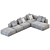 Bonaldo Peanut B Sofa: Creative Relaxation 3D model small image 7