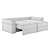 Chester Sofa Bed - Transformable Design 3D model small image 5