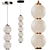 Bijou Geometric Elegance Light Fixtures 3D model small image 1