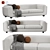 Bailey Sofa: Modern Elegance Design 3D model small image 1
