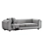 Bailey Sofa: Modern Elegance Design 3D model small image 11