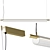 Modern Glass Pendant Lamp TRISEL 3D model small image 2