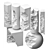 Custom High-Poly Gypsum Figurines 3D model small image 2