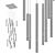 Modern Minimalist LED Pendant Light 3D model small image 3