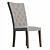 Riverdale Brown Side Chair Set 3D model small image 4