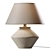 Sophisticated Ceramic Table Lamp 3D model small image 1