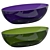 Abber Amethyst Resin Bathtub 3D model small image 3