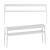 Elegant Theodore Alexander Console Table 3D model small image 2