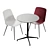 Modern Chair & Table Set 3D model small image 4